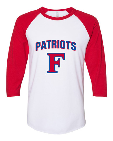 Freedom Patriots Mascot #6 Women's Baseball T-Shirt