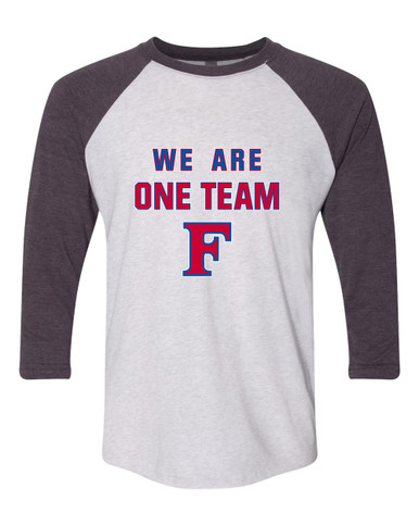 Freedom Patriots We Are One Team Women's Baseball T-Shirt