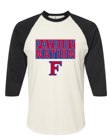 Freedom Patriots Nation #1 Men's Baseball T-Shirt