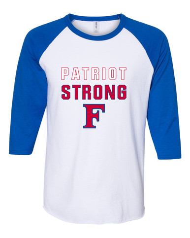 Freedom Patriots Strong #2 Women's Baseball T-Shirt