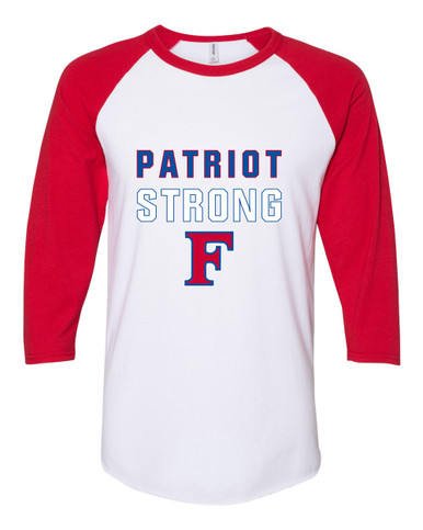 Freedom Patriots Strong #2 Men's Baseball T-Shirt