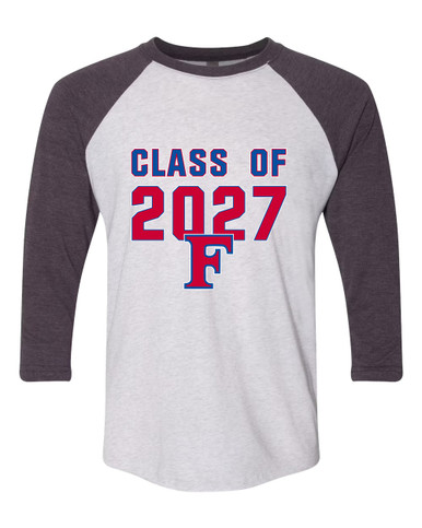 Freedom Patriots Class of 2027 Men's Baseball T-Shirt