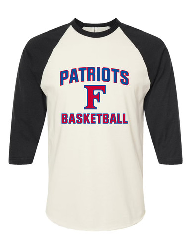 Freedom Patriots Basketball #1 Men's Baseball T-Shirt