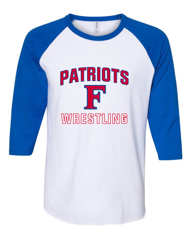Freedom Patriots Wrestling Women's Baseball T-Shirt