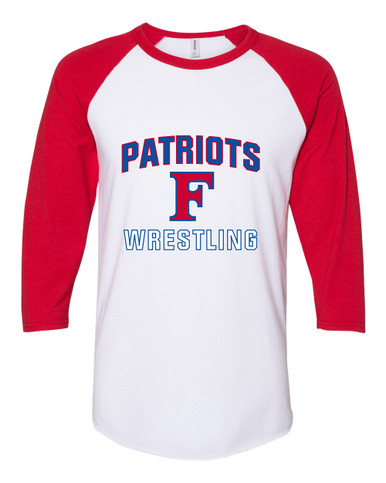 Freedom Patriots Wrestling Men's Baseball T-Shirt