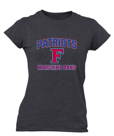 Freedom Patriots Marching Band Women's Premium SS T-Shirt