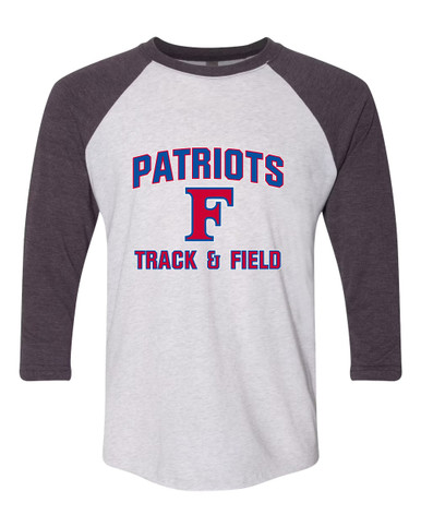 Freedom Patriots Track & Field Men's Baseball T-Shirt