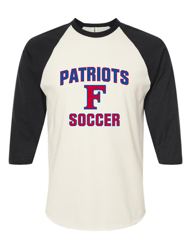 Freedom Patriots Soccer #1 Men's Baseball T-Shirt