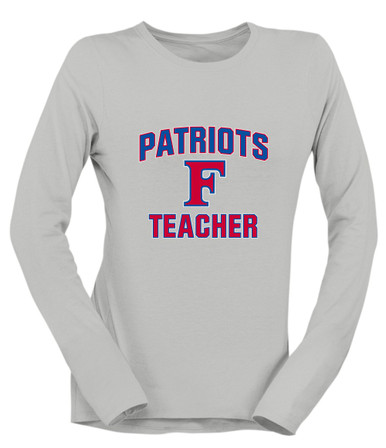 Freedom Patriots Teacher Women's Premium LS T-Shirt