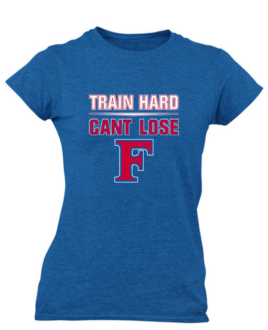 Freedom Patriots Train Hard, Can't Lose Women's SS T-Shirt