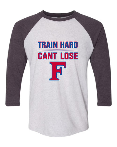 Freedom Patriots Train Hard, Can't Lose Men's Baseball T-Shirt
