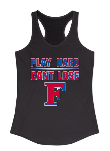 Freedom Patriots Play Hard, Can't Lose Women's Tank Top