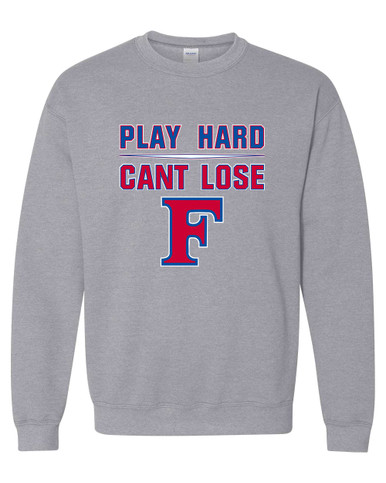 Freedom Patriots Play Hard, Can't Lose Men's Sweatshirt
