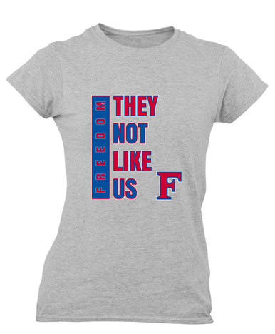 Freedom Patriots They Not Like Us #1 Women's SS T-Shirt