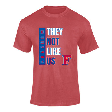 Freedom Patriots They Not Like Us #1 Men's SS T-Shirt