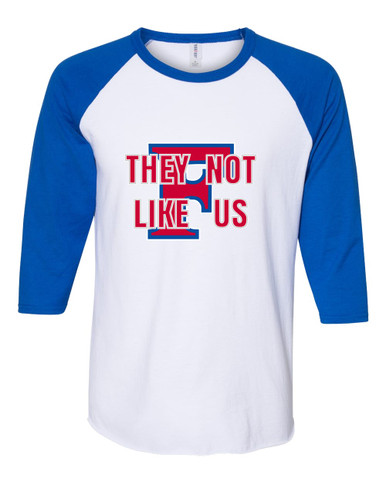 Freedom Patriots They Not Like Us #2 Men's Baseball T-Shirt
