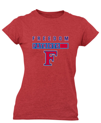 Freedom Patriots Mascot #7 Women's Premium SS T-Shirt