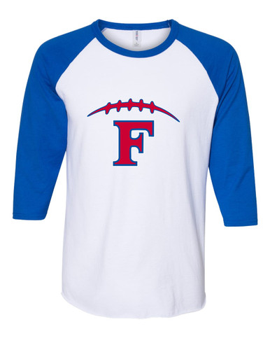 Freedom Patriots Football #2 Women's Baseball T-Shirt