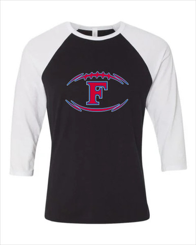 Freedom Patriots Football #3 Women's Baseball T-Shirt
