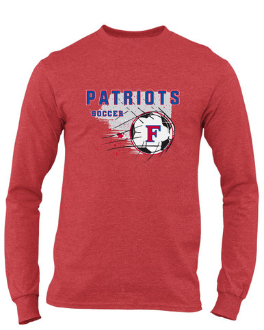 Freedom Patriots Soccer #2 Men's LS T-Shirt