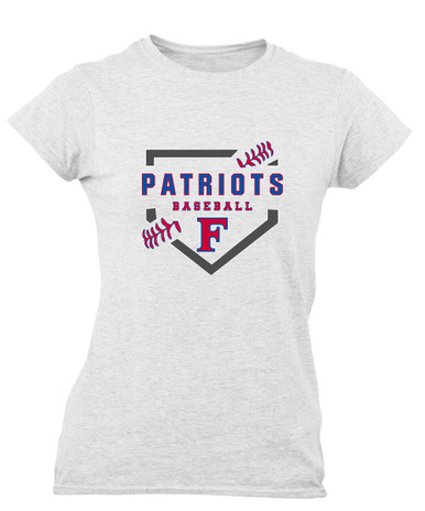 Freedom Patriots Baseball #2 Women's SS T-Shirt