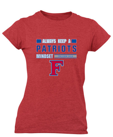 Freedom Patriots Mindset Women's SS T-Shirt