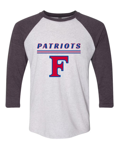 Freedom Patriots Mascot #8 Men's Baseball T-Shirt