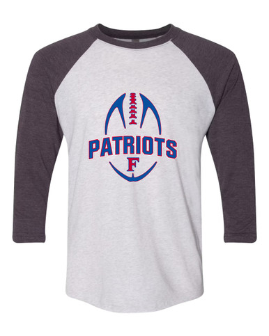 Freedom Patriots Football #5 Women's Baseball T-Shirt