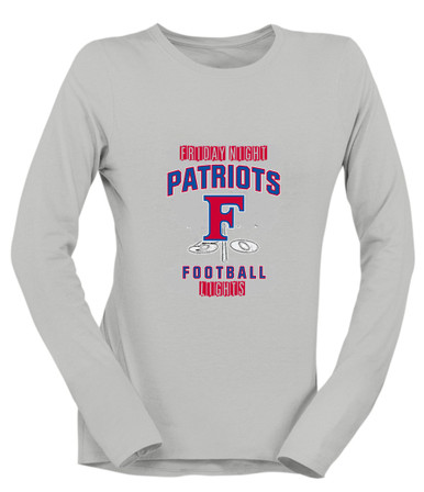 Freedom Patriots Football #6 Women's Premium LS T-Shirt
