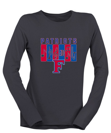 Freedom Patriots Band # 2 Women's LS T-Shirt