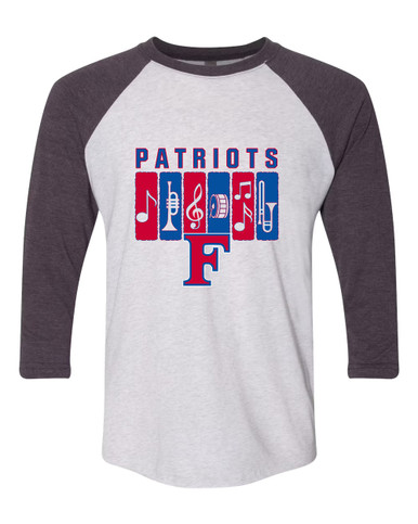 Freedom Patriots Band # 2 Women's Baseball T-Shirt