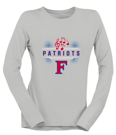 Freedom Patriots Band # 3 Women's Premium LS T-Shirt