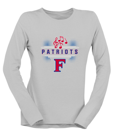 Freedom Patriots Band # 3 Women's LS T-Shirt