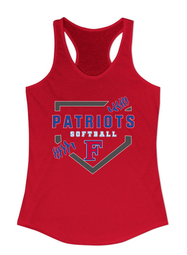 Freedom Patriots Softball #2 Women's Tank Top
