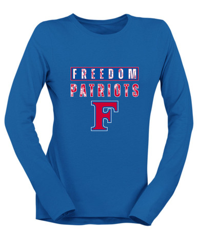 Freedom Patriots Mascot #9 Women's Premium LS T-Shirt