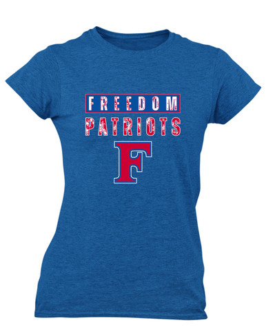 Freedom Patriots Mascot #9 Women's Premium SS T-Shirt