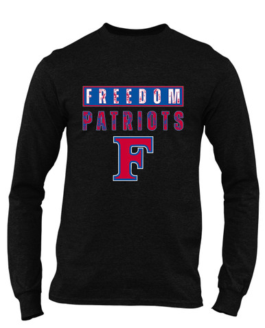 Freedom Patriots Mascot #9 Men's LS T-Shirt