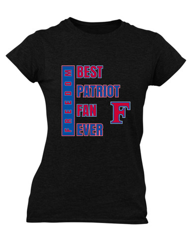 Freedom Patriots Best Patriot Fan Women's SS T-Shirt