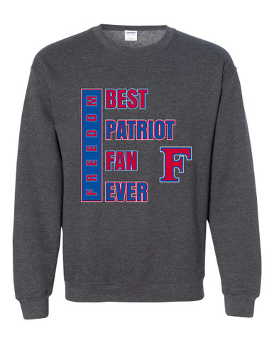 Freedom Patriots Best Patriot Fan Men's Sweatshirt