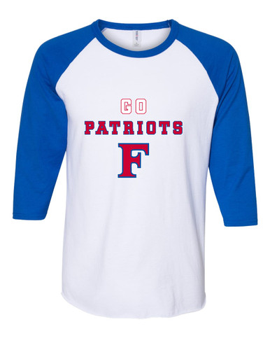 Freedom Patriots Go Team Men's Baseball T-Shirt