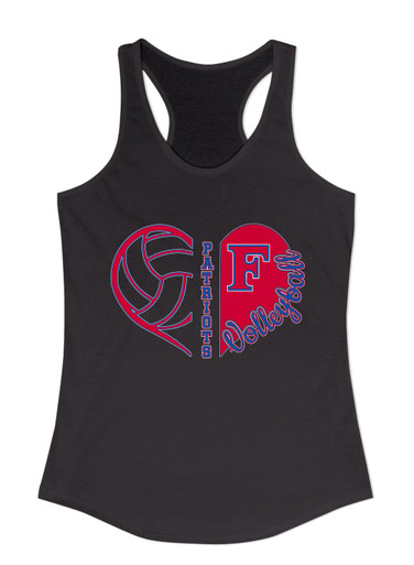 Freedom Patriots Heart Volleyball Women's Tank Top
