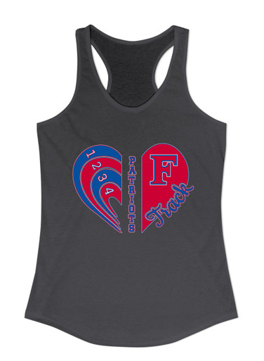 Freedom Patriots Heart Track Women's Tank Top