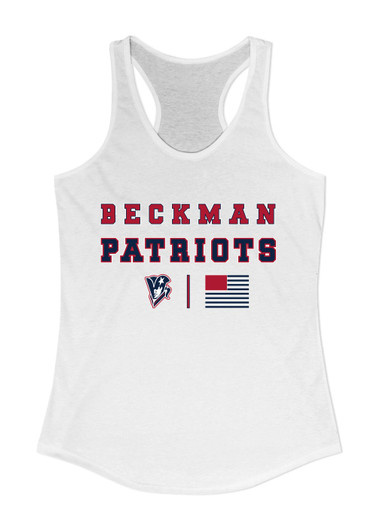 Beckman Patriots Spirit Flag Women's Tank Top