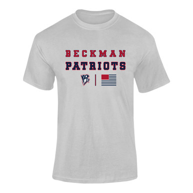 Beckman Patriots Spirit Flag Men's Premium SS T-Shirt