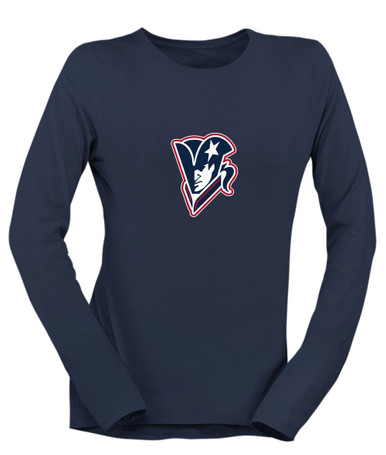 Beckman Patriots Mascot #1 Women's LS T-Shirt