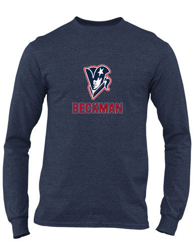 Beckman Patriots Mascot #2 Men's Premium LS T-Shirt