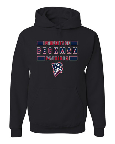 Beckman Patriots Property Of Men's Premium Hoodie