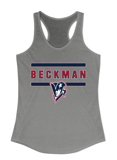 Beckman Patriots Mascot #4 Women's Tank Top