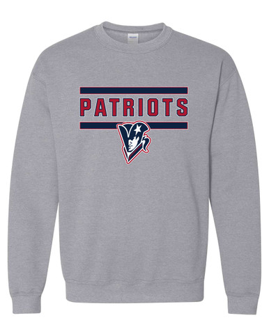 Beckman Patriots Mascot #5 Men's Sweatshirt