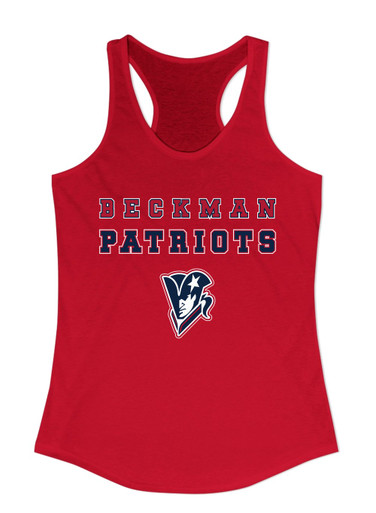 Beckman Patriots Spirit Women's Tank Top